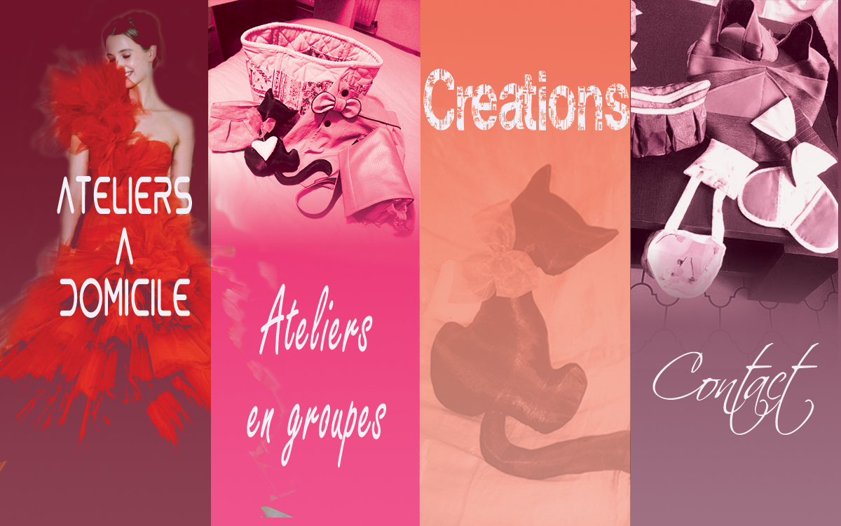 accueil explication des ateliers de couture recup et customisation enfants adultes famille
