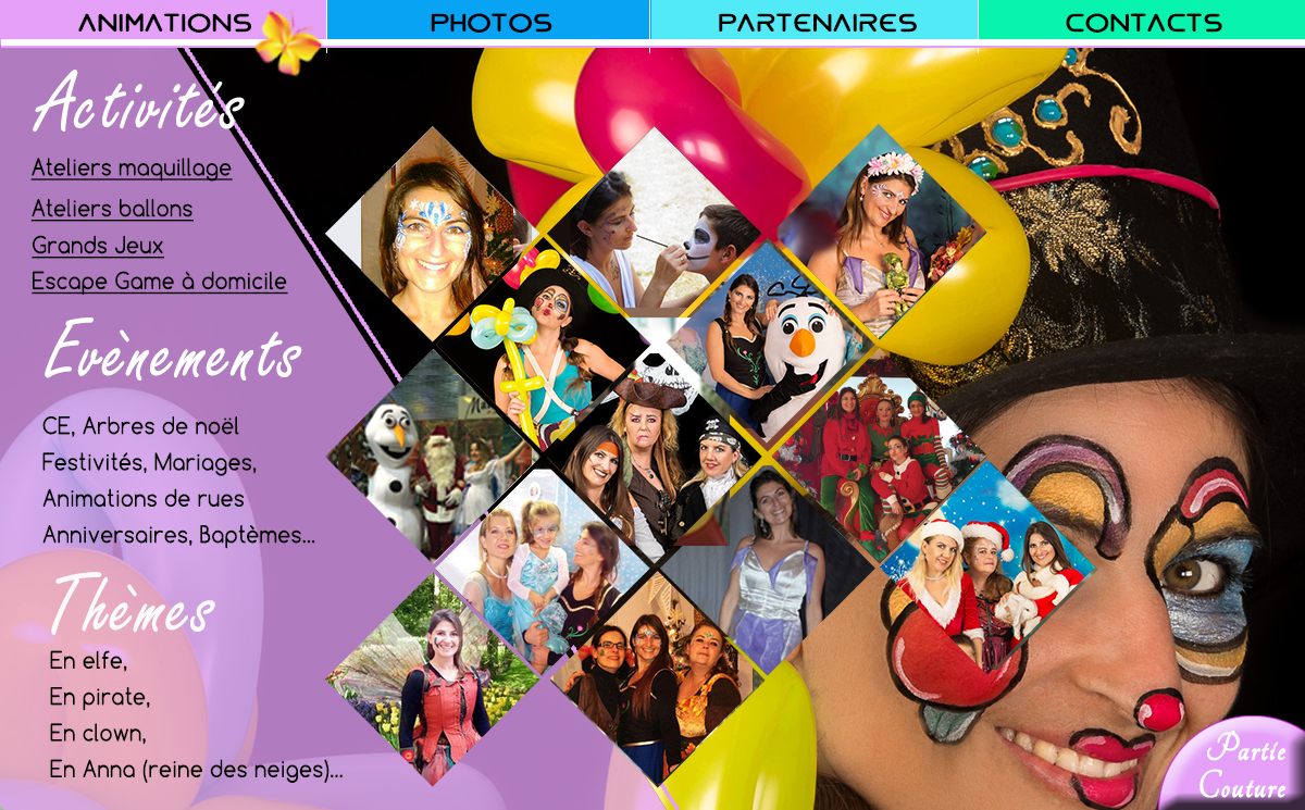 animations enfants adultes famille aniversaire bapteme mariage garçon fille